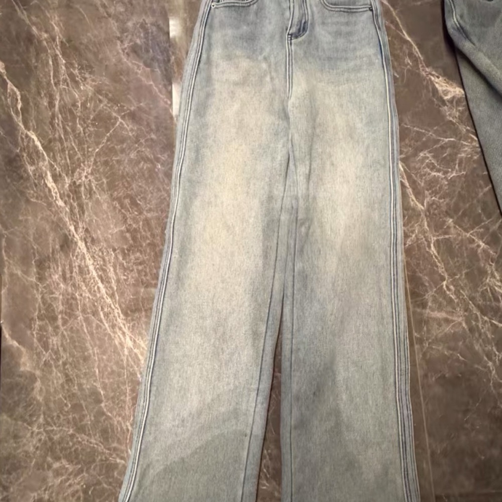 High Rise Gray Women's Jeans
